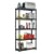 Gracious Living 91001-1C Five Shelf Storage System Medium Duty Vented Shelf Design