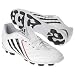 adidas Little Kid/Big Kid Predito PS TRX HG Soccer Cleat,White/Black/Silver,12.5 M US Little Kid