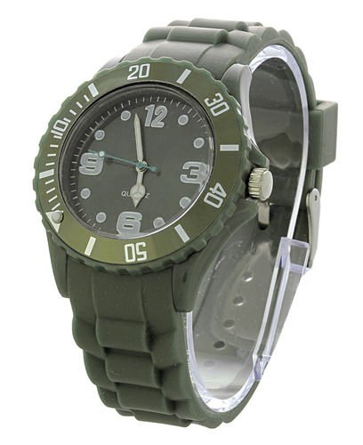 Silikon Uhr Armbanduhr Unisex