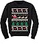Flying Santa Ugly Christmas Sweater Cute Xmas Toddler/Kids Sweatshirts