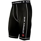 Sub Armour Compression fit sports under shorts, Black, Youth (xs)