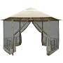 DC America GO31805BL-BB Hexagon Gazebo with Insect Screen