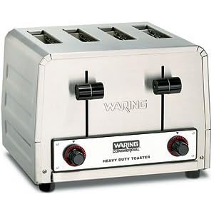 Heavy Duty 120V Toaster (15-0372) Category: Toasters and Toaster Ovens by Waring Heavy Duty Toasters: WCT800