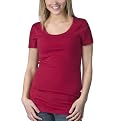 Juniors' Mossimo Supply Co. Short-Sleeve Scoopneck Tee - Rocket Red