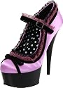 Pleaser Women's Delight-683/PURSA/B Platform Pump