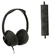 Nixon Trooper 3-Button Mic Headphones Matte Black, One Size