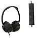 Nixon Trooper 3-Button Mic Headphones Matte Black, One Size