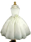 New Ivory Flower Girl Pageant Easter Party Dress Sz 2 to 12 - Same Day Shipping. Takes About 2-3 Days