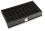 Diplomat Men Black Leatherette Eighteen Watch Storage Case 31-586