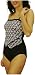 It Figures Women's Links Double V Tank One Piece