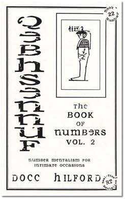 Book Of Numbers Volume Two (Qebhsennuf) by Docc Hilford - Trick
