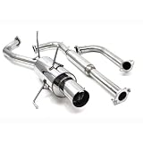00 01 02 03 Nissan Maxima Stainless Steel Catback Exhaust with 4 N1 Tip by Generic Product