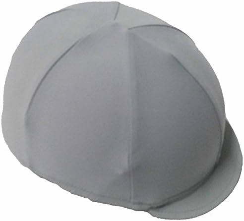 Lycra Helmet Covers European Style By Equiwin (Silver Grey)