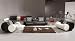3PC NEW MODERN RECLINER W/ CUP HOLDER LEATHER SOFA SET- V-3088
