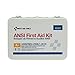 Pac-Kit by First Aid Only 90561 25 Person Bulk ANSI A+, First Aid Kit, Metal, Weatherproof