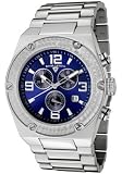 Men's Throttle Chronograph Blue Dial Stainless Steel