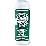 FOOT SENSE All Natural Smelly Foot & Shoe Powder - 3.5 Oz/100 Grams - Foot Odor Eliminator lasts up to 6 months. Safely kills bacteria. Natural formula for smelly shoes and stinky feet. Safe & natural. Protects disinfects and deodorizes.