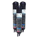Whirlpool PUR Advanced Refrigerator Filter (4396710, T1RFKB1), 3-Pack