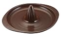 NapaStyle Vertical Chicken Roaster Brown Tinted with Non-Stick Interior and Exterior