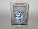 CONNECTICUT UCONN HUSKIES 3 1/4" wide and 4 1/4" tall (14 ounce) Logo Executive DRINK GLASS