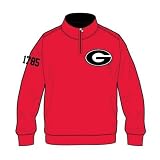 Georgia Bulldogs UGA 1/4 Zip Men's Sweatshirt Pullover