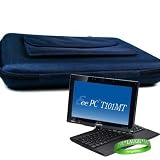 ASUS ** ROYAL BLUE ** Tablet Hard Cube Carrying Case with Attached Pocket to Contain ASUS Charger and Accessories ( Black , White , T101MT , T101 MT ) + Vangoddy Live * Laugh * Love Wrist band