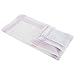 Womens/Ladies 100% Cotton Handkerchiefs With Color Stripe Border (Pack Of 6)
