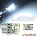 2 V-LEDS HID WHITE FLANK HIGH POWER BULBS 194 168 158