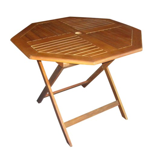 VIFAH V1148A Outdoor Wood Octagonal Table