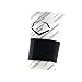 EvoShield MLB Speed Stripe Wrist Guard with Strap, White, Medium