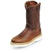 Men's Justin 10 inch Pull - on Wedge Boots Tan
