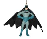 Modern Batman With Black Cape Christmas Ornament 3.75 #BM0152