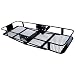 Curt Manufacturing 18131 2-Piece Basket Cargo Carrier with Folding Shank