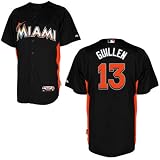 Ozzie Guillen Miami Marlins Authentic Cool Base BP Jersey by Majestic
