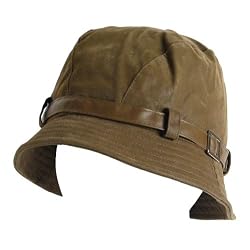 New Faux Suede Rain Bucket Crusher Hat Cap * Light Brown - Small / Medium