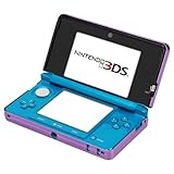 GTMax Dark Purple Aluminum Hard Metal Cover Case for Nintendo 3DS