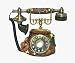 FISHING CREEL basket FISH lodge TELEPHONE novelty NEW