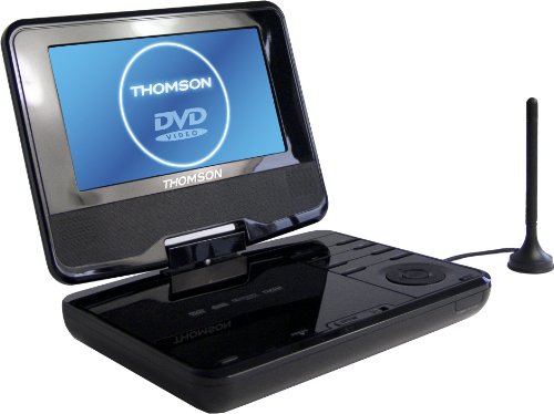 Thomson DP710 Tragbarer DVD-Player (17,8 cm (7 Zoll), LCD, DVB-T-Tuner, USB 2.0) schwarz