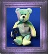 Tye Dyed Sheldon the WWJD Bear