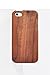 Unique Handmade Natural Wood Wooden Hard bamboo Case Cover for iPhone 5 with free screen protector(walnut)