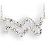 Jewelry - Clear Swarovski Necklace SZ 18