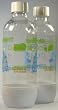 Soda Stream PET-Flaschen 2erPack 1 Liter weiss