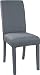 Grey Fabric Upholstered Parsons Chair [BT-350-4105-GG]