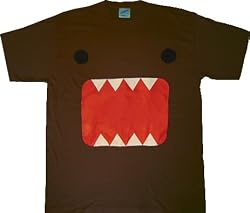 Domo-kun Domo Big Face Brown T-Shirt Tee