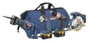 Factory-Reconditioned Ryobi ZRP841 18-Volt Super Combo Kit