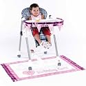 Girl's 1st Birthday High Chair Decoration Kit 2pc