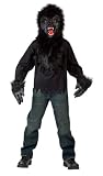 Kids Scary Gorilla Costume - Child Large