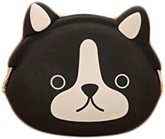 Ilucky Hot Multi-color Cute Wallet Kawaii Womens'/girls' Gifts Cartoon Animal Silicone Jelly Coin Purse Bag Cover Case (dog)