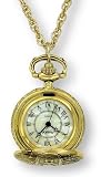 Avalon Antique Look Gold-Tone Ladies Fashion Pendant Watch, # 2119