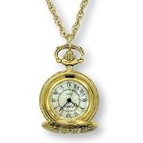Avalon Antique Look Gold-Tone Ladies Fashion Pendant Watch, # 2119 (Watch)